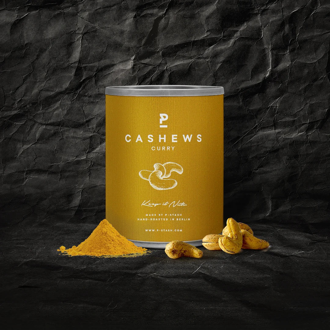 P-STASH Cashews | Curry | 55 g
