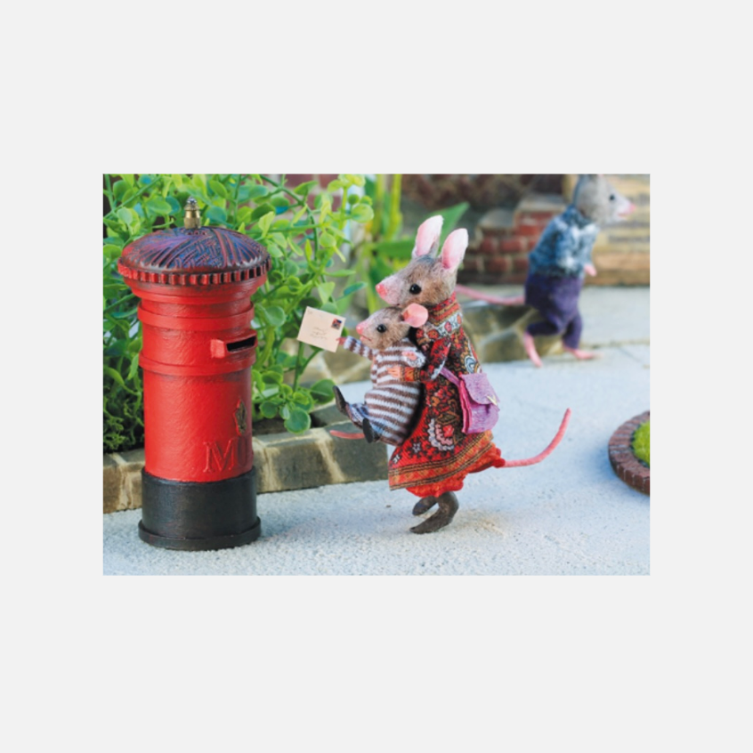 Mäuse am Briefkasten