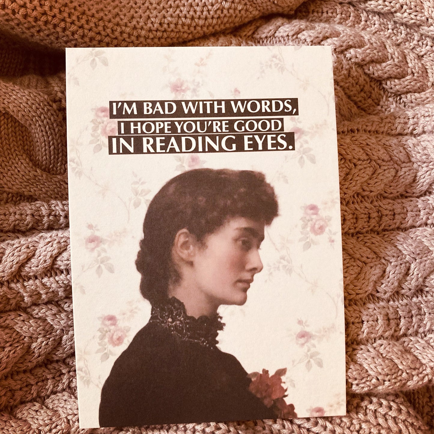 Postkarte Statement | Reading Eyes | A6