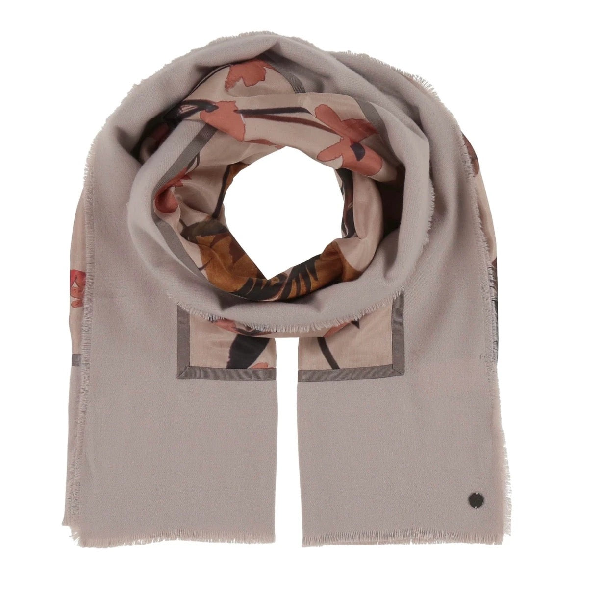 Schal mit Blumendesign