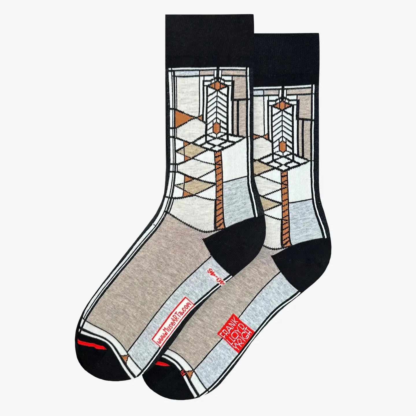 Socken mit graphischem Muster