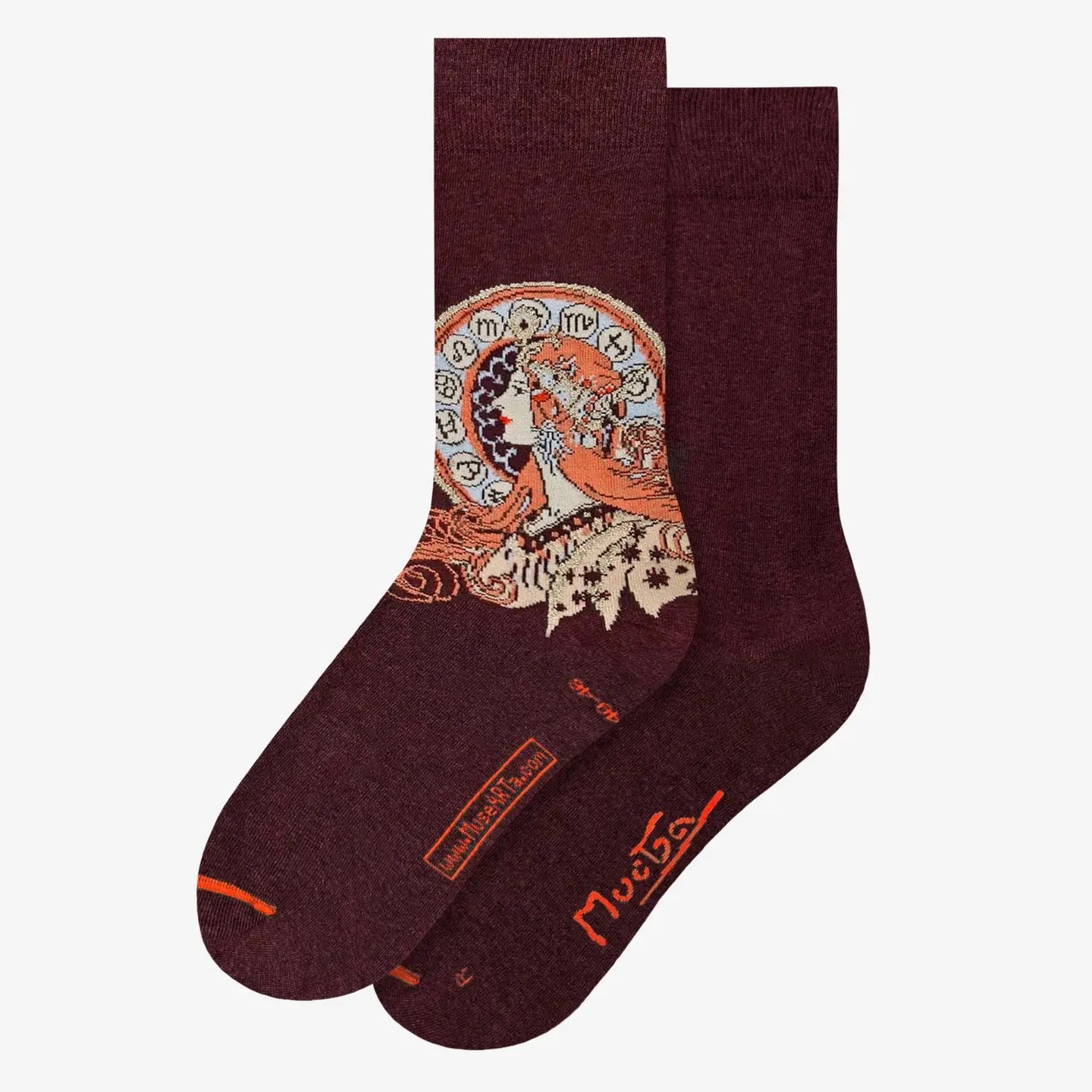 mucha Socken Zodiac