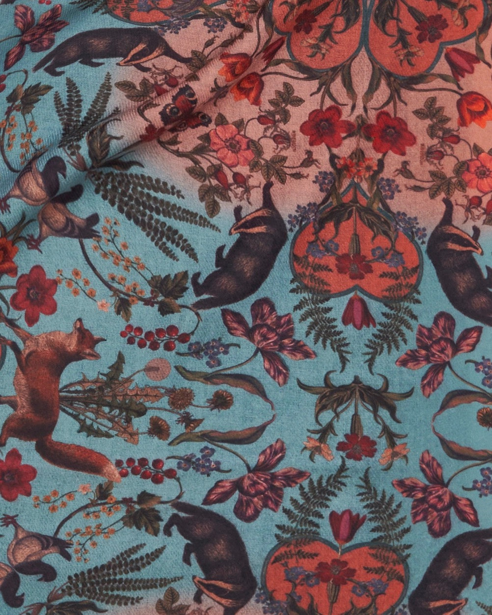 FABLE ENGLAND Schal Folksy Fox | 70 x 200 cm