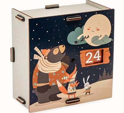 WERKHAUS Adventskalenderbox “Waldtiere”