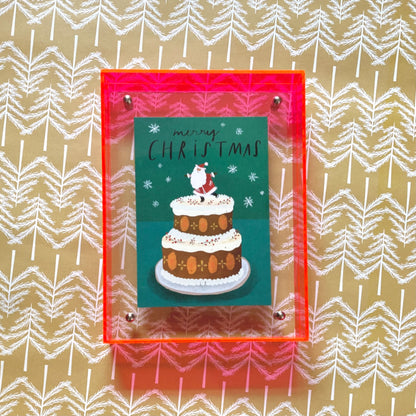 Bilderrahmen | Neonpink | Acryl | 10 x 15 cm