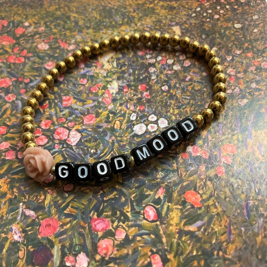 statement armband good mood