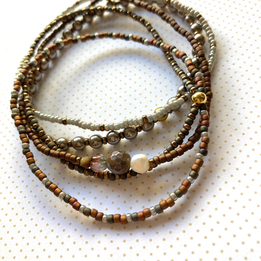 Armbandset brown sugar