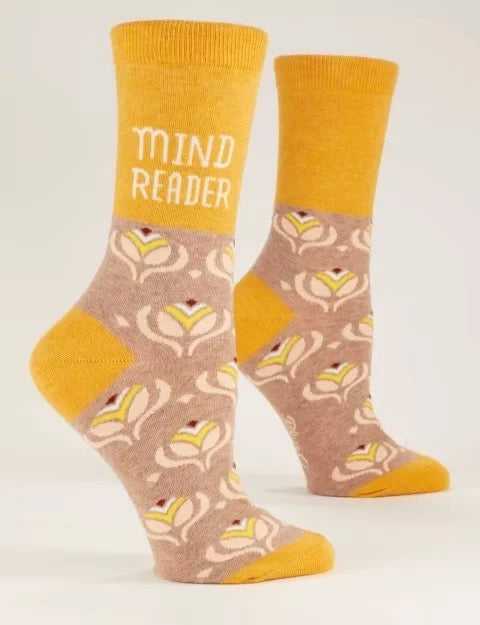 Socken mit Aufschrift gelb