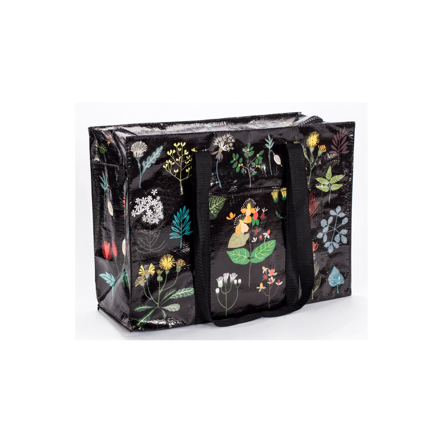Schultertasche mit Blumen