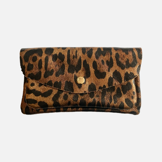 Brieftasche im Leopard Design
