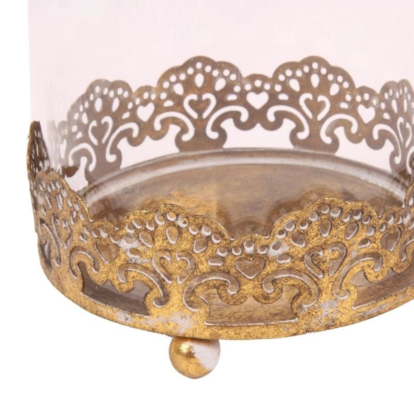 DUTCH STYLE Windlicht | Gold | D 10 cm