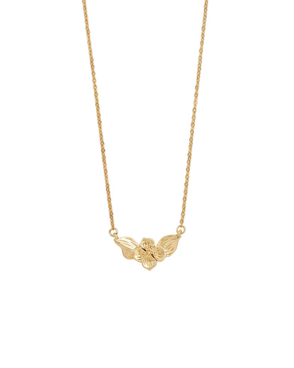 FABLE ENGLAND Halskette Anemone | Gold | 41 cm