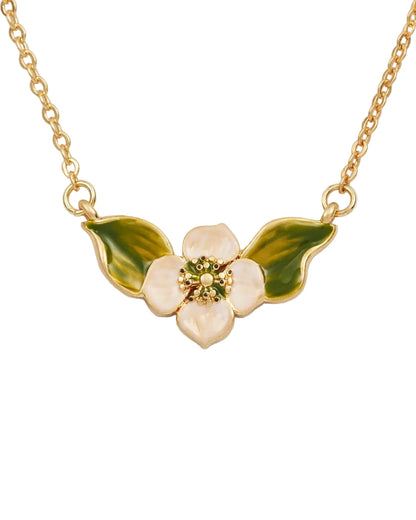 FABLE ENGLAND Halskette Anemone | Gold | 41 cm