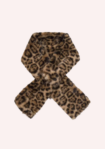 Fellschal im Leopard Design