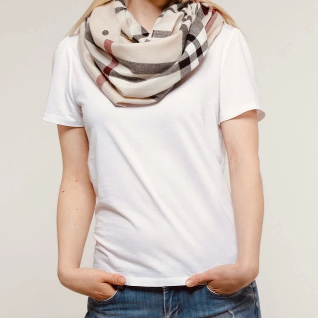Fraas Loop Karo beige