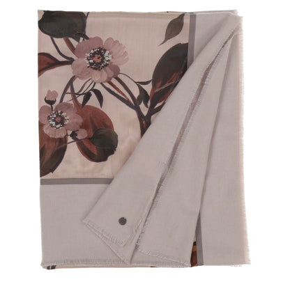 Schal mit Blumendesign