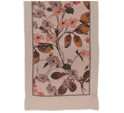 Schal mit Blumendesign