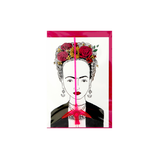 Grusskarte Frieda Kahlo