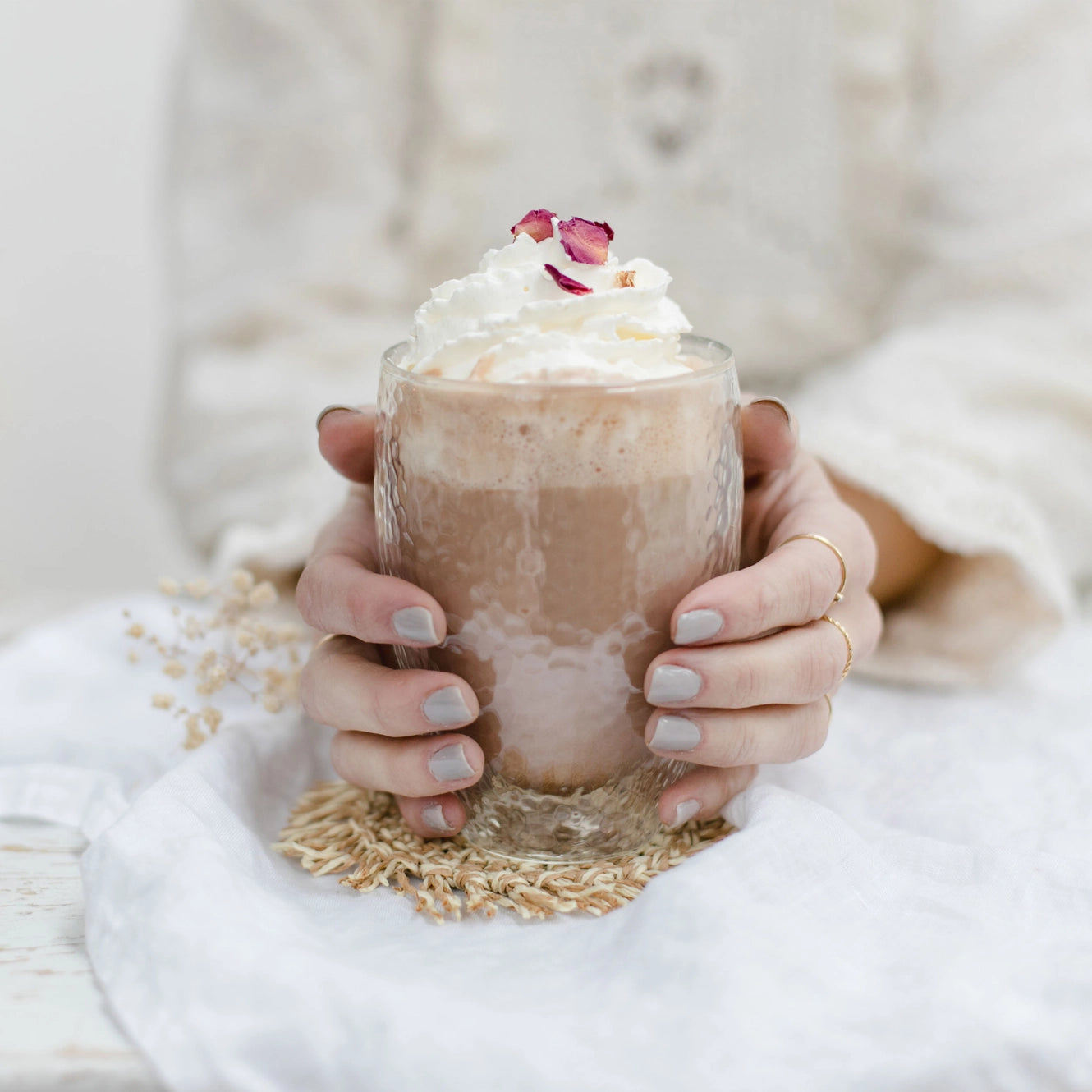 BAKE AFFAIR Trinkschokolade | Schön, dass es Dich gibt | Erdbeere | 60 g