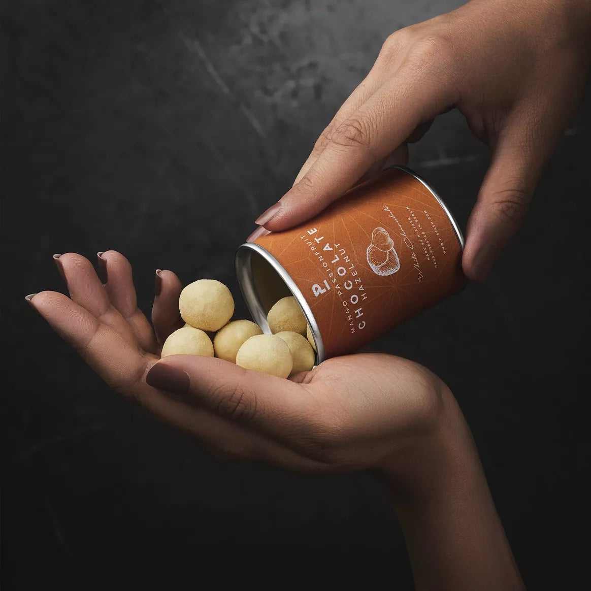 P-STASH Haselnuss | Weiße Schokolade Mango Passionfruit | 60g