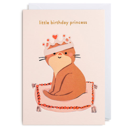 ELENA COMTE Grußkarte Little Birthday Princess | 11,5 x 16 cm
