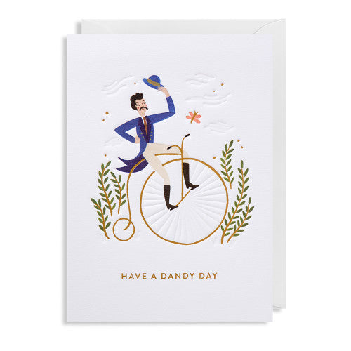 MEGHANN RADER Grußkarte Have A Dandy Day | 11,5 x 16 cm