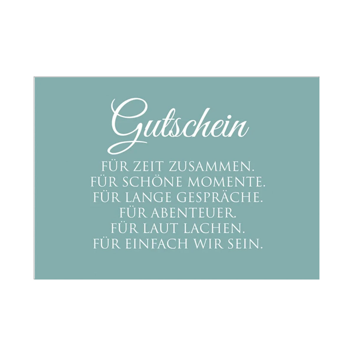 WUNDERWORT Postkarte Gutschein... | A6