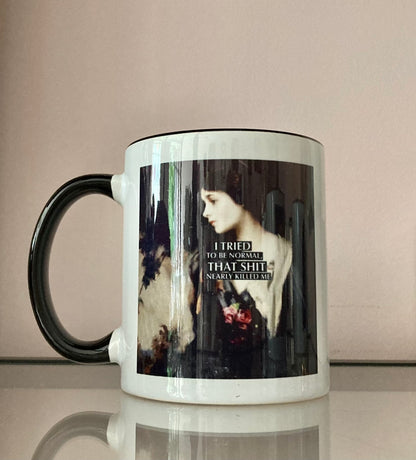 Henkelbecher Statement | l Tried To Be Normal | 330 ml