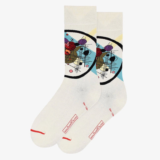 Socken Kandinsky Kreise
