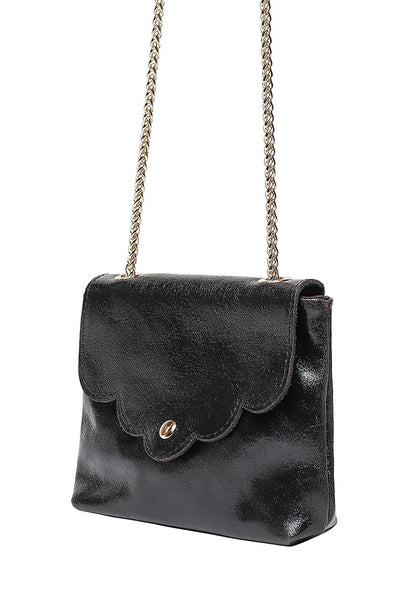 seitlich Tasche schwarz