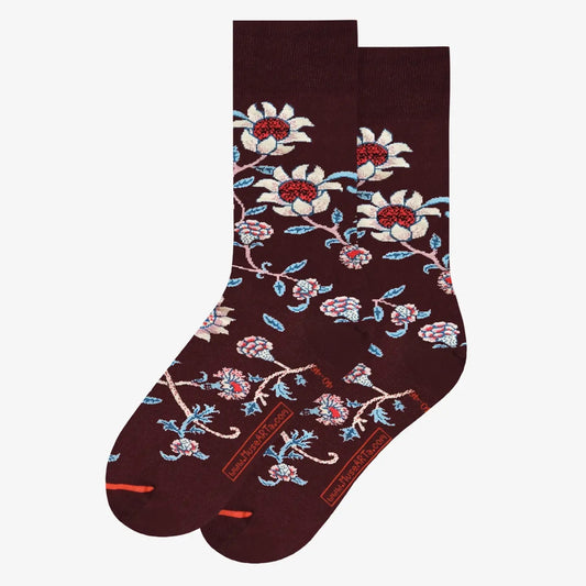 Socken mit Blumen