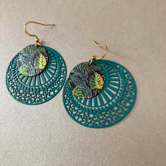 Ohrhänger türkis boho