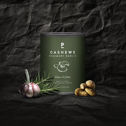 P stash cashew Rosmarin Knoblauch 