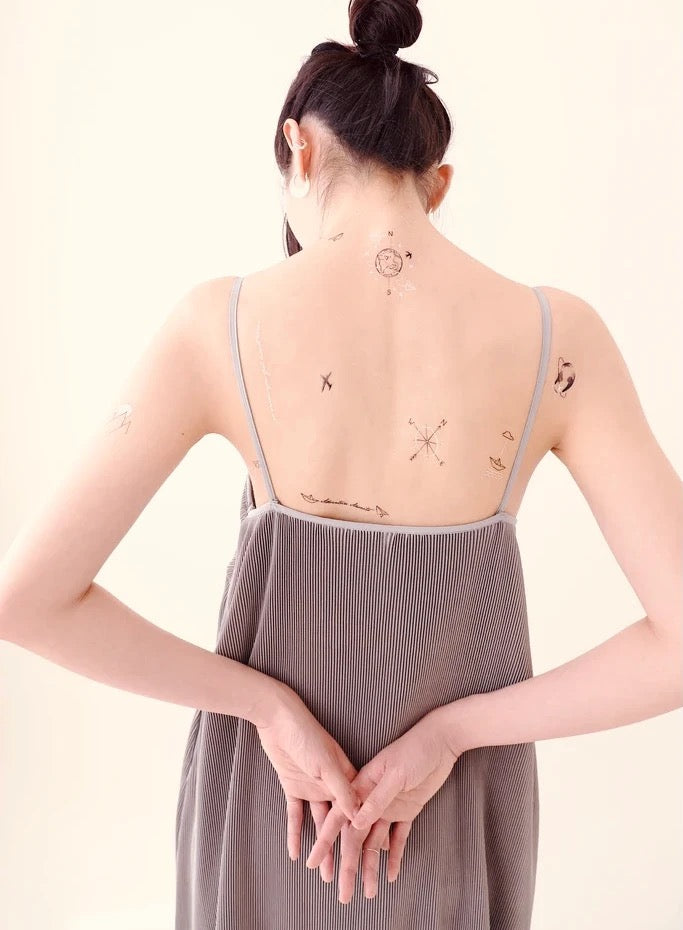 Körper mit tattoos