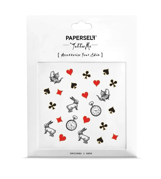 Paperself tattoos wonderland 