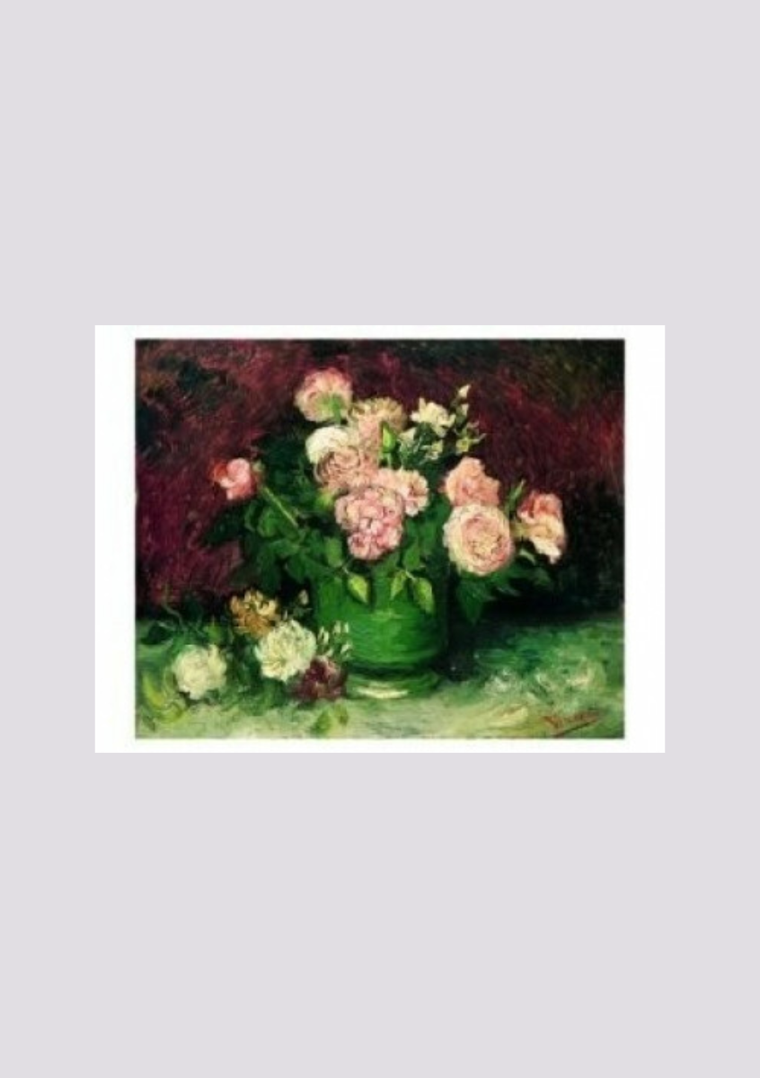 Rosen und pfingstrosen