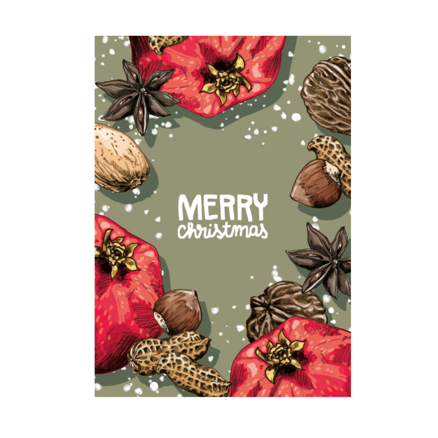 Postkarte Weihnachtsnaschereien | A6