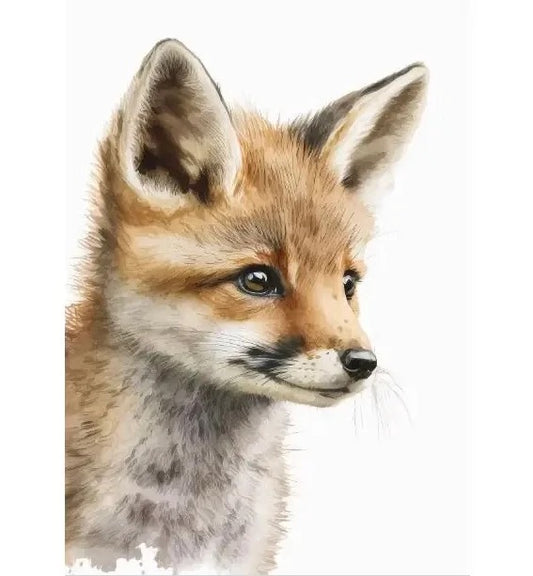 Kleiner Fuchs von der Seite