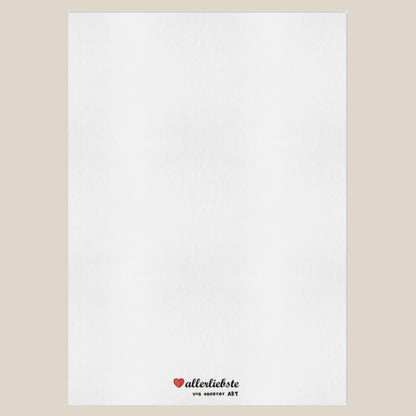 Postkarte mit Logo hinten