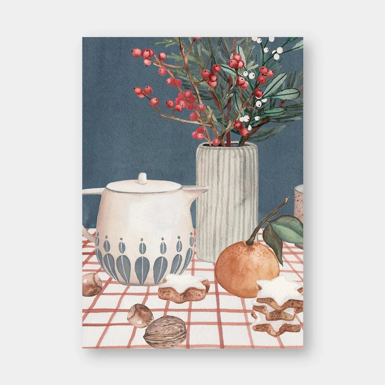 nataskalia Postkarte Im Advent | A6