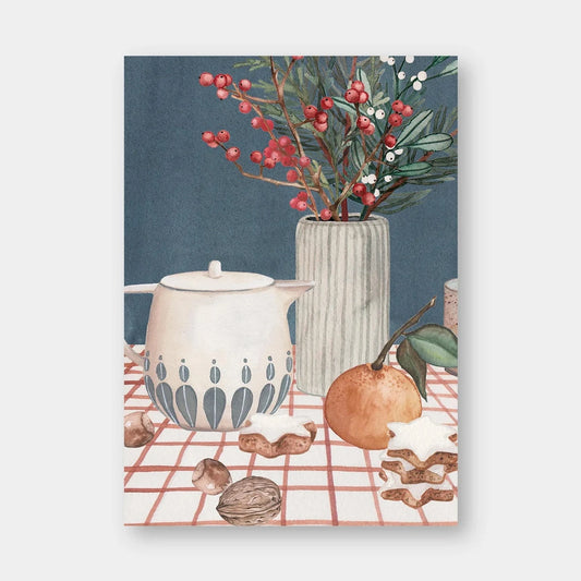 nataskalia Postkarte Im Advent | A6