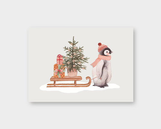 nataskalia Postkarte Pinguin | A6