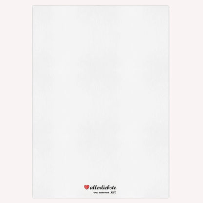 Logo auf Postkarte hinten