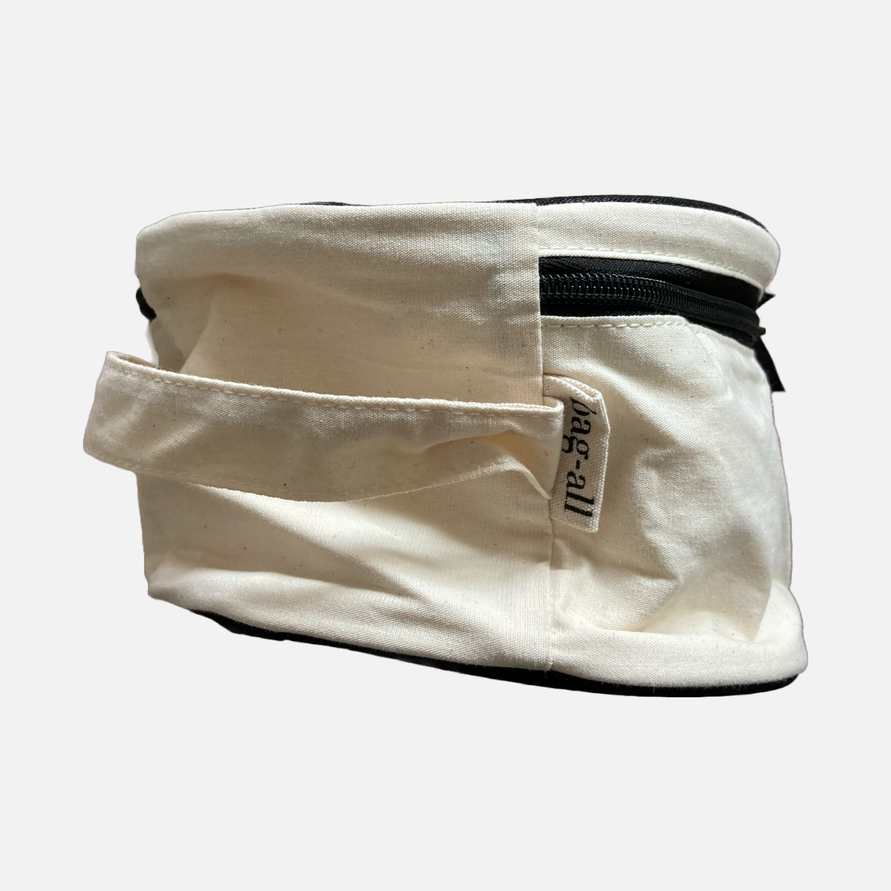 Bag für Unterwäsche rund mit Reißverschluss 