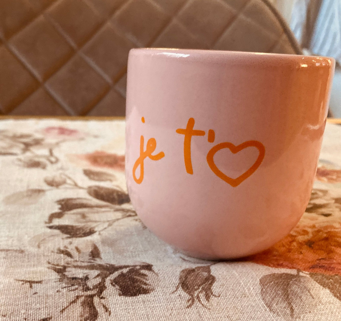 Becher Sisi House of Style mit Aufschrift Jetaime 