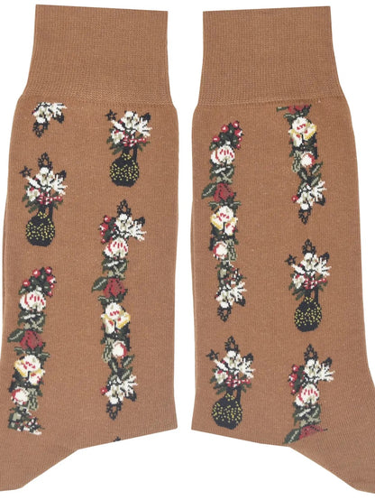 Socken Blumeranke