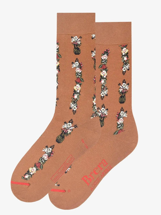 Socken Blumeranke