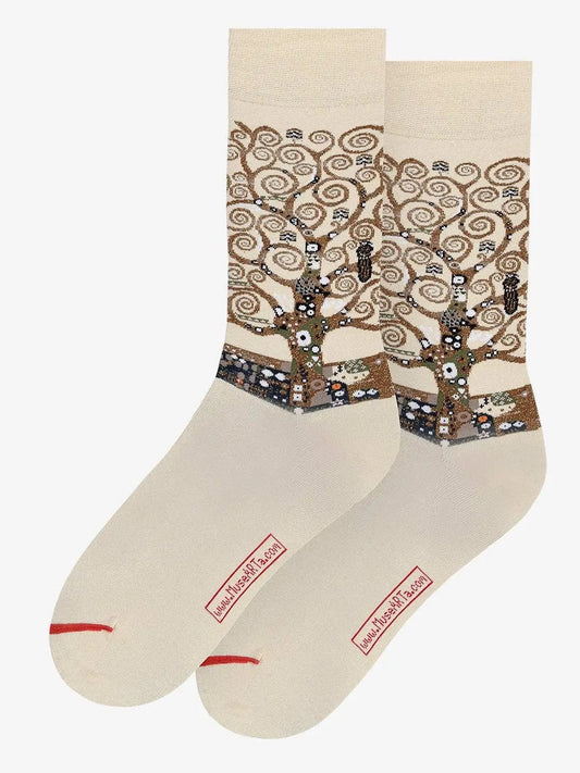 Socken Klimt Lebensbaum