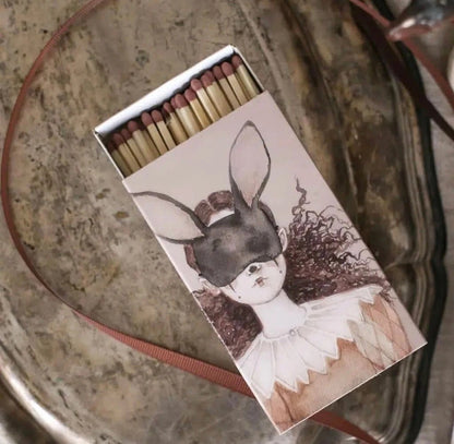 offene Streichholzschachtel