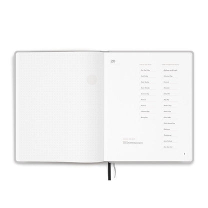 TINNE+MIA Dateless Planner | B5 | Cinnamon